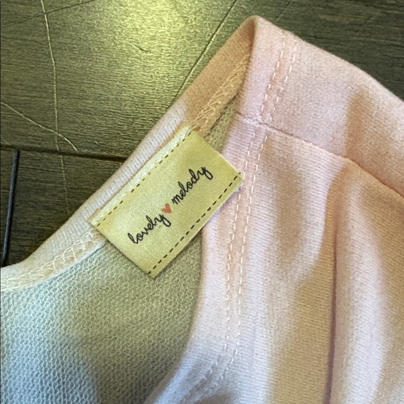 Lovely Melody Ombré Soft Pastel Pink and Blue Kimono - Picture 8 of 8